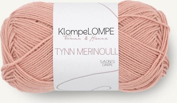 Sandnes Garn Klompelompe Tynn Merinoull 3332 Pudderbrun