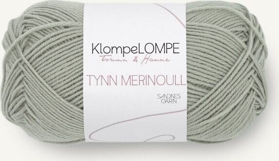 Sandnes Garn Klompelompe Tynn Merinoull 9040 Puddergrønn