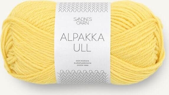 Sandnes Garn Alpakka Ull 9004 Lemon(poistuva väri)