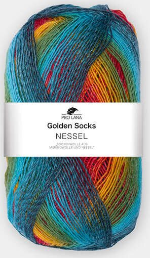 Pro Lana Golden Socks Nessel 81 sateenkaari