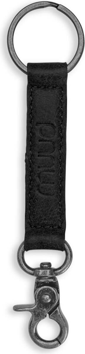 Muud Deva avaimenperä D-renkaalla Black