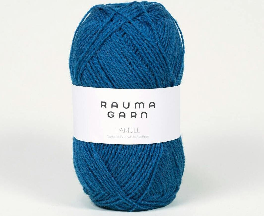 Rauma Garn Lamullgarn 74 Petrol