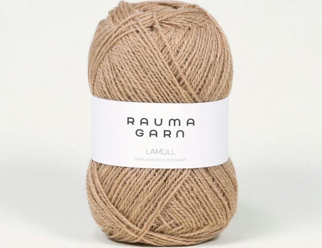 Rauma Garn Lamullgarn 4077 Sand