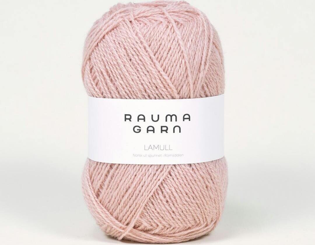 Rauma Garn Lamullgarn 38 Rosa sky