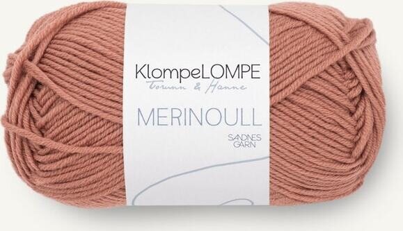Sandnes Garn KlompeLOMPE Merinoull 3544 Brunrosa