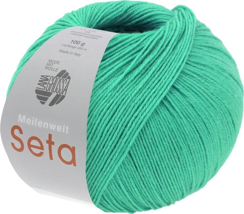 Lana Grossa Meilenweit 100 Seta 41 Jade