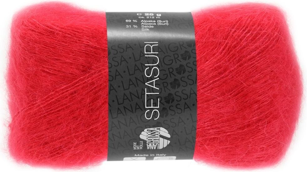 Lana Grossa Setasuri 9 Punainen