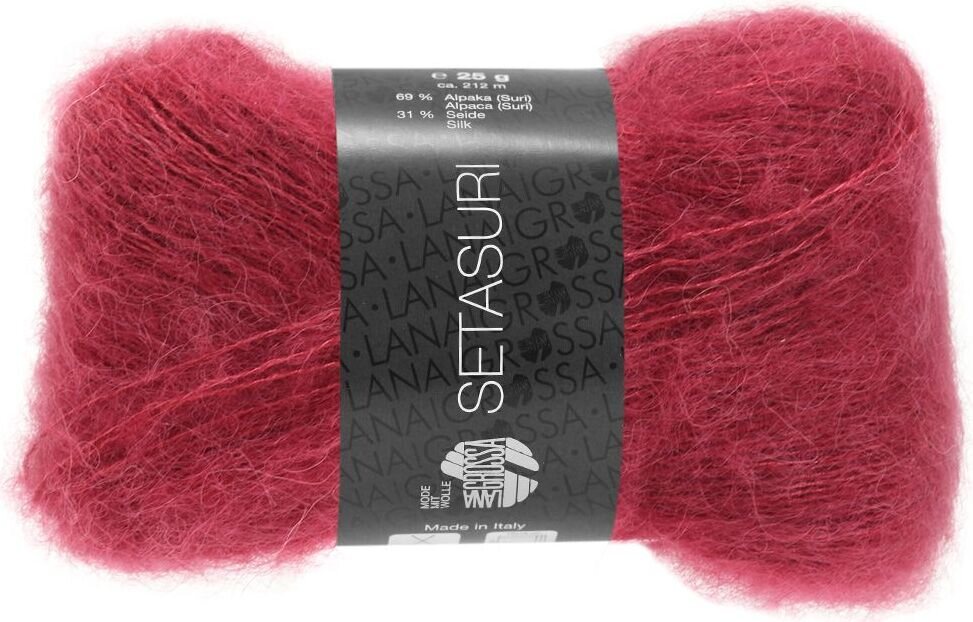 Lana Grossa Setasuri 10 Viininpunainen