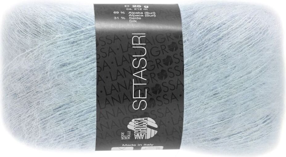Lana Grossa Setasuri 14 Vaalean sininen