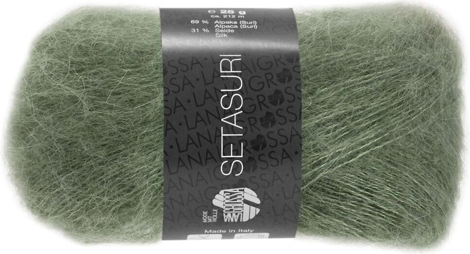 Lana Grossa Setasuri 16 Ruohonvihreä