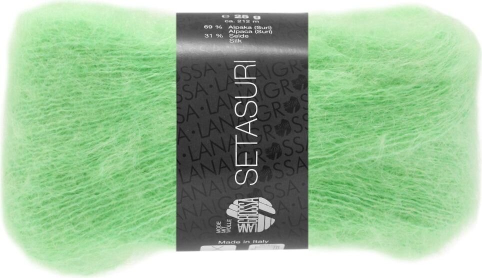 Lana Grossa Setasuri 42 Vaalea smaragdi