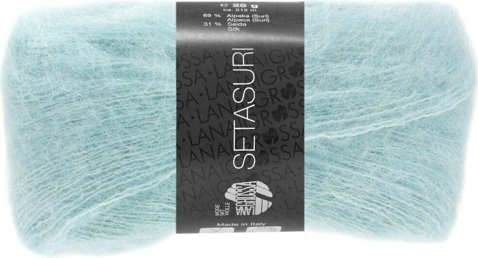 Lana Grossa Setasuri 43 Vaalea turkoosi