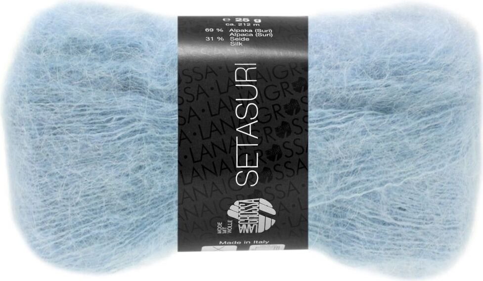 Lana Grossa Setasuri 44 utuinen sininen