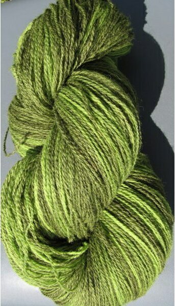 Aade Lõng Vironvilla 8/2 vyyhti monivärinen Green n.220g