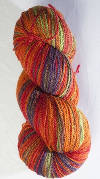 Aade Lõng Vironvilla 8/2 vyyhti monivärinen Carnival n. 250g