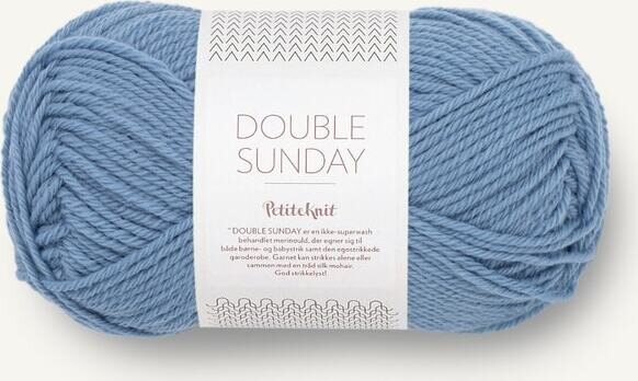 Sandnes Garn PetiteKnit DOUBLE SUNDAY 6043 Baby Blue Eyes