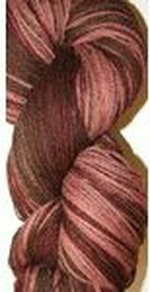 Aade Lõng Vironvilla 8/2 vyyhti monivärinen Brown-pink n. 250g