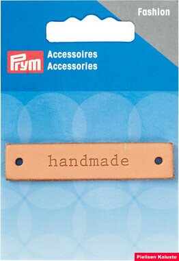 Prym Nahkainen ompelumerkki Handmade