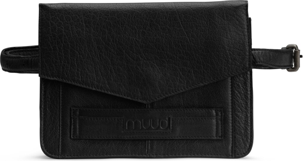 Muud Cheri neulevyölaukku Black