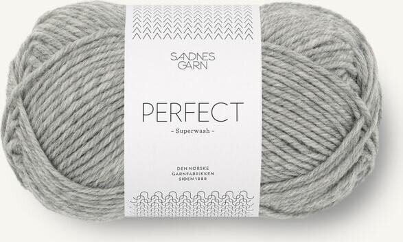 Sandnes Garn Perfect 1042 Harmaa meleerattu