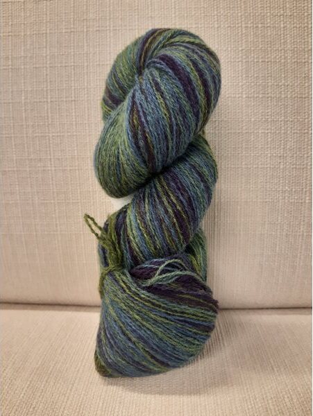 Aade Lõng Vironvilla 8/2 vyyhti monivärinen Lavander n. 270g