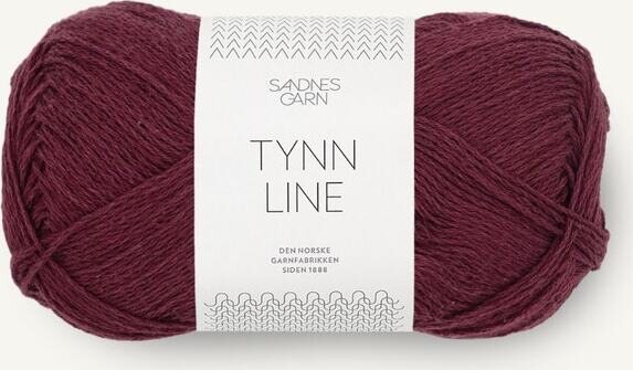 Sandnes Garn Tynn Line 4372 Dyp Burgunder