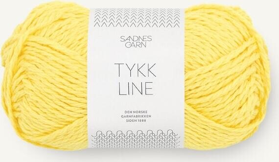 Sandnes Garn Tykk Line 9004 Lemon