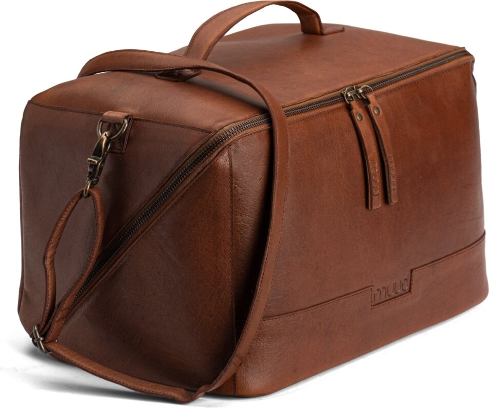 Muud Cleo XL neulelaukku Rich Brown