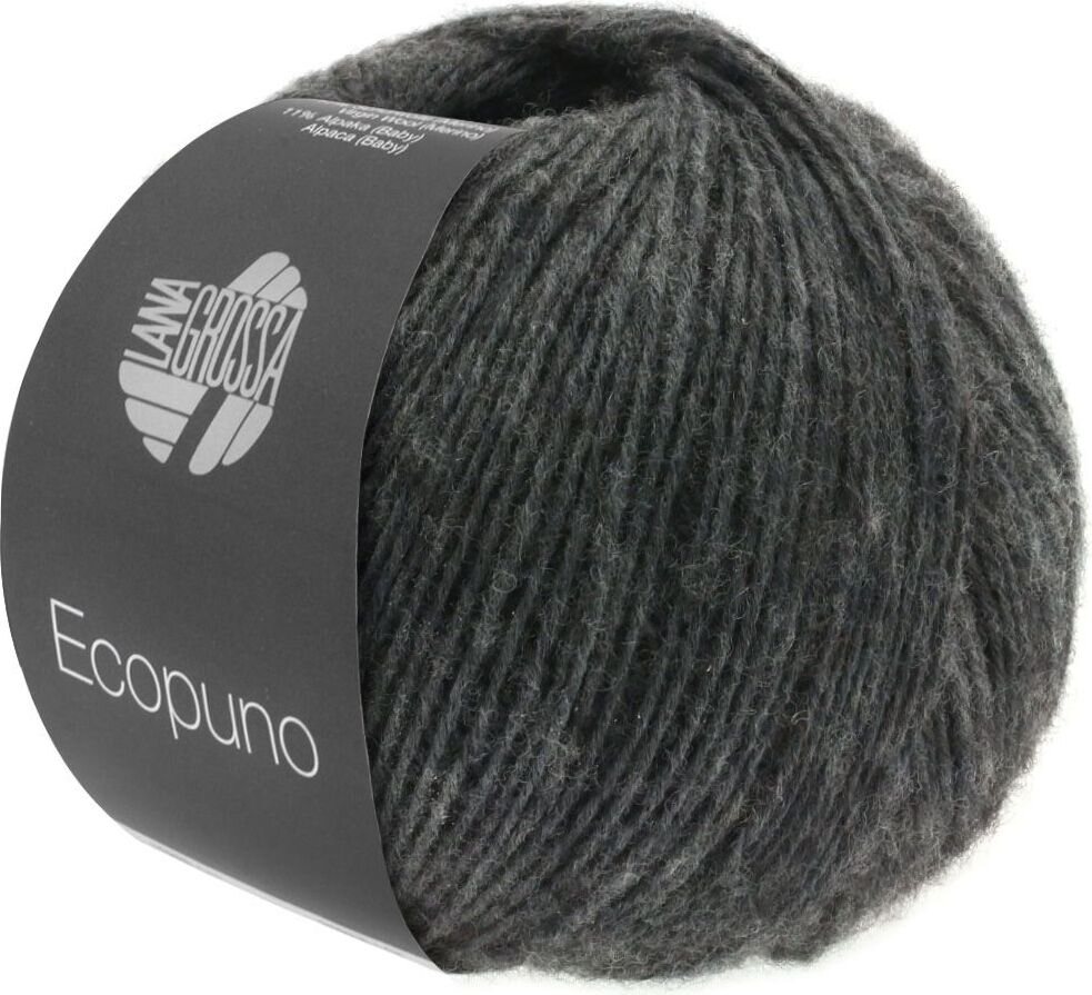 Lana Grossa Ecopuno 15 Dunkelgrau