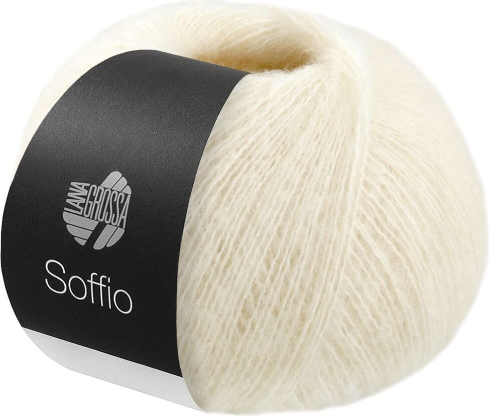 Lana Grossa Soffio 18 Rohweiß