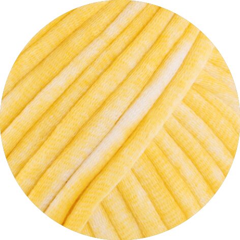 Lana Grossa Gelato Vintage 101 Gelb/Weiß