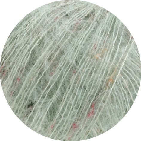 Lana Grossa Natural Superkid tweed 617 Graugrün
