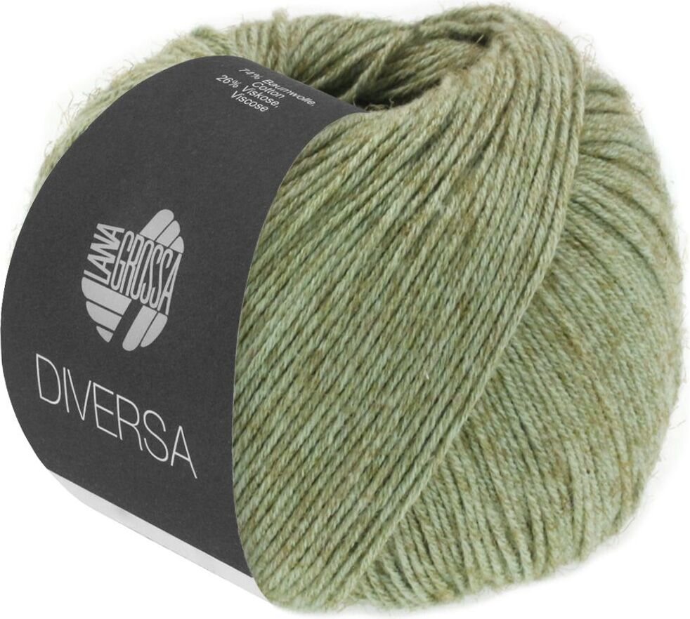 Lana Grossa Diversa 10 Graugrün