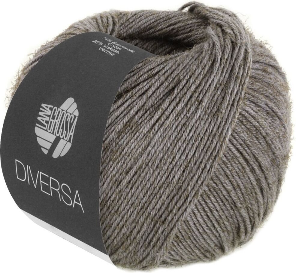 Lana Grossa Diversa 15 Dunkelgrau