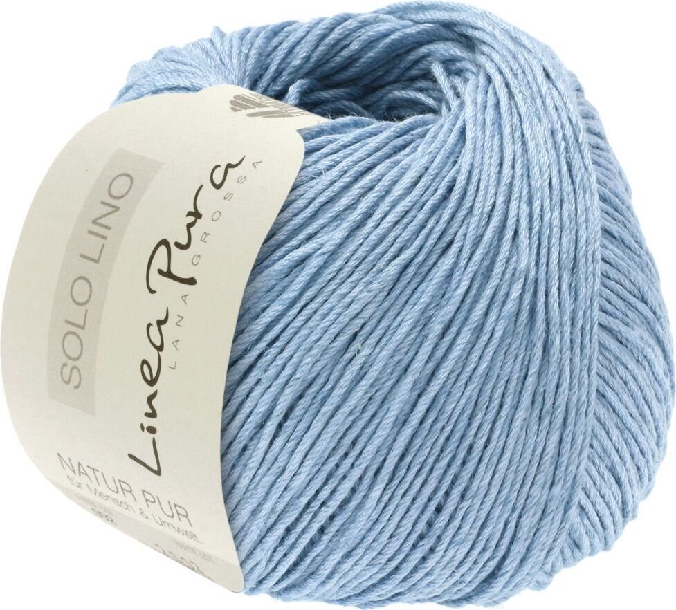 Lana Grossa Solo Lino 46 Hellblau