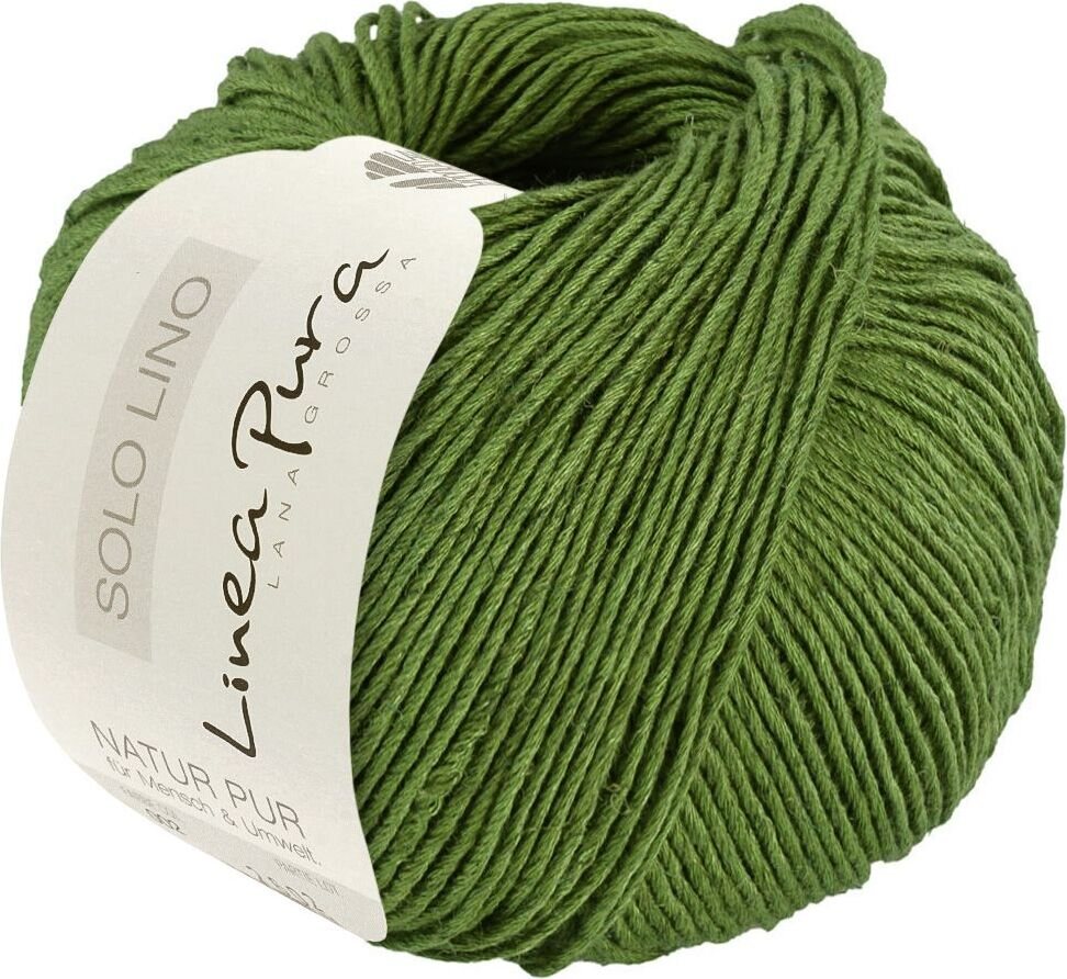 Lana Grossa Solo Lino 74 Grün