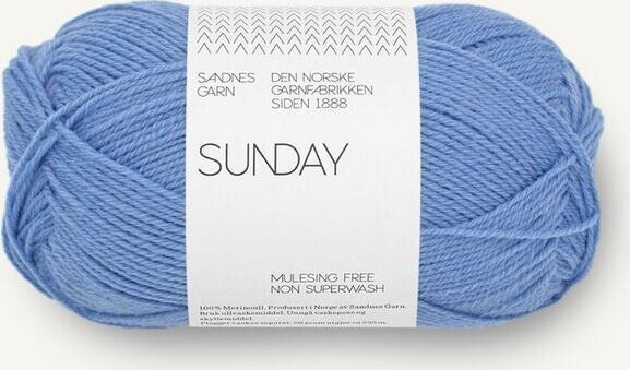 Sandnes Garn Sunday 5824 Provance blue