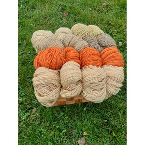 Kasvivärjätty Hahtuvalanka 285x2, 100g n. 175m