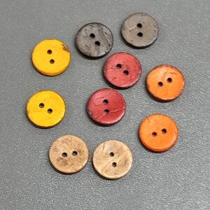 Kookosnappi 15mm värillinen
