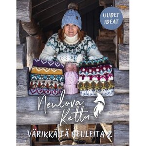 Neulova kettu, värikkäitä neuleita 2