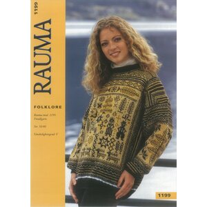 Rauma Garn 1199 Folklore PDF-ohje Norjankielinen