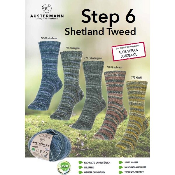 Austermann Step 6 Shetland Tweed