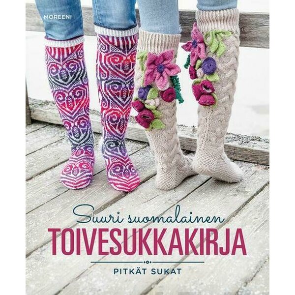 Suuri suomalainen toivesukkakirja 3 long socks
